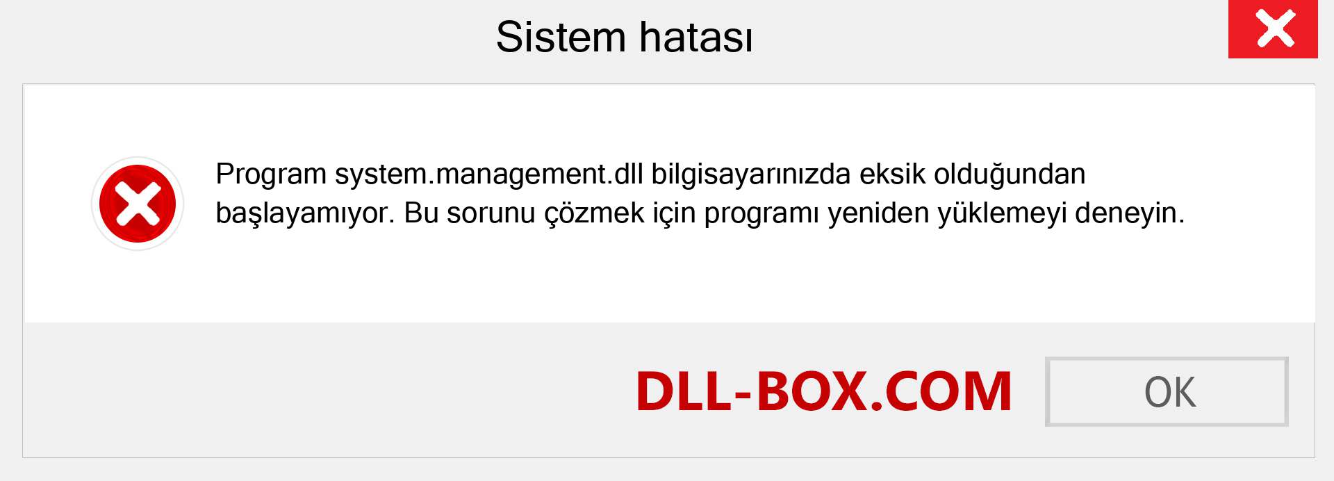 system.management.dll dosyası eksik mi? Windows 7, 8, 10 için İndirin - Windows'ta system.management dll Eksik Hatasını Düzeltin, fotoğraflar, resimler